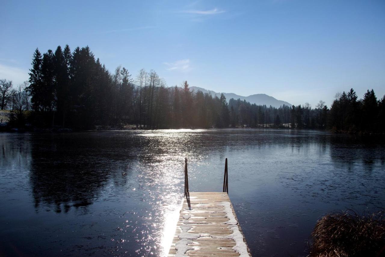 Ferienwohnung Seeblick Bad Heilbrunn Luaran gambar